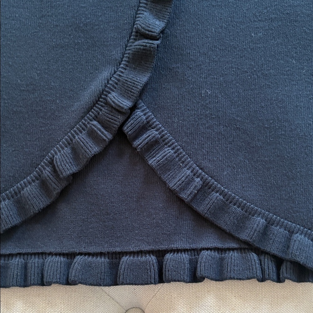CLUB MÓNACO Elegant Blue Ruffle Skirt size M - Picture 3 of 12